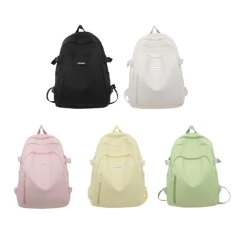 Модный нейлоновый школьный рюкзак для ноутбука, школьная сумка для студентов, подростков, мальчиков, девочек, Дорожная Повседневная сумка для книг