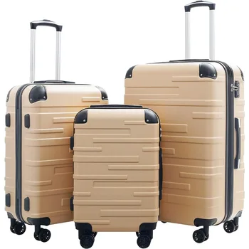 Багажный чемодан с возможностью расширения (всего 28 дюймов), 3 предмета, чемоданы Se 20in24in28in